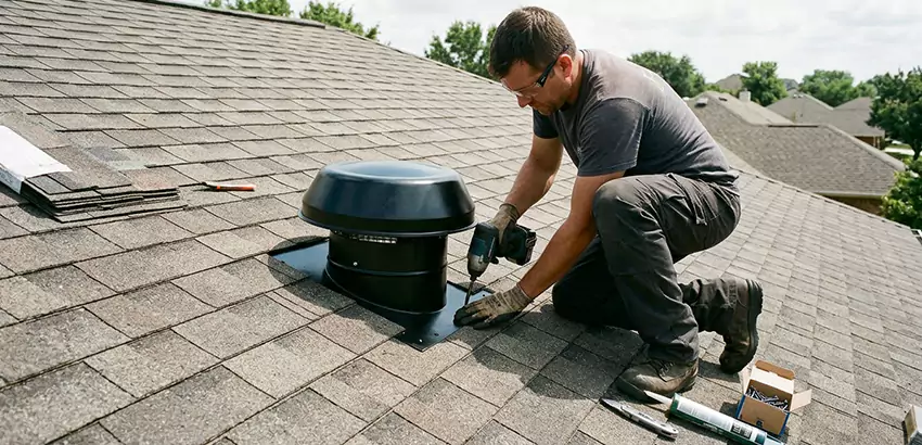 Roof Vent Fan Installation in Prattville