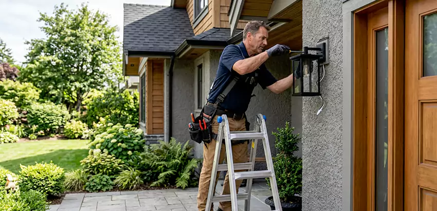 Outdoor and Exterior Light Fixture Installation in Prattville