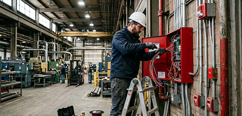 Industrial Fire Alarm Installation in Prattville