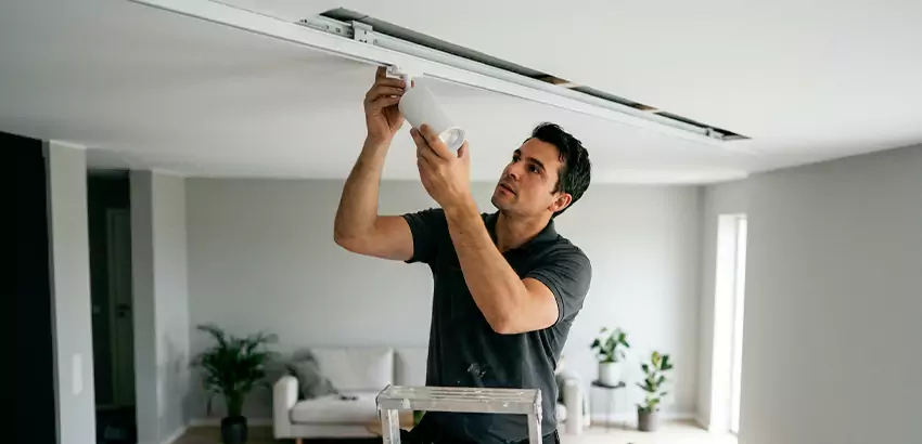 Recessed Track Lighting Installation in Prattville
