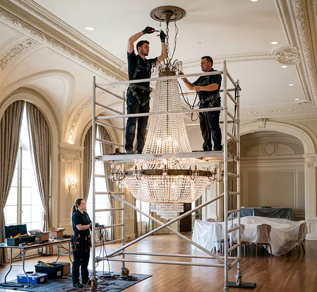 Professional Chandelier Installation: Your Local Fixture Team in Prattville, AL